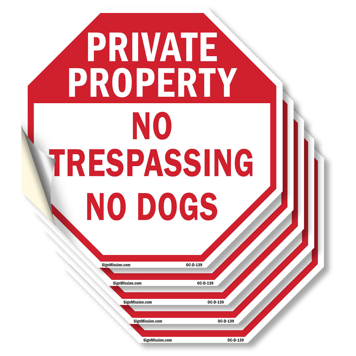 Private Property No Trespassing No Dogs