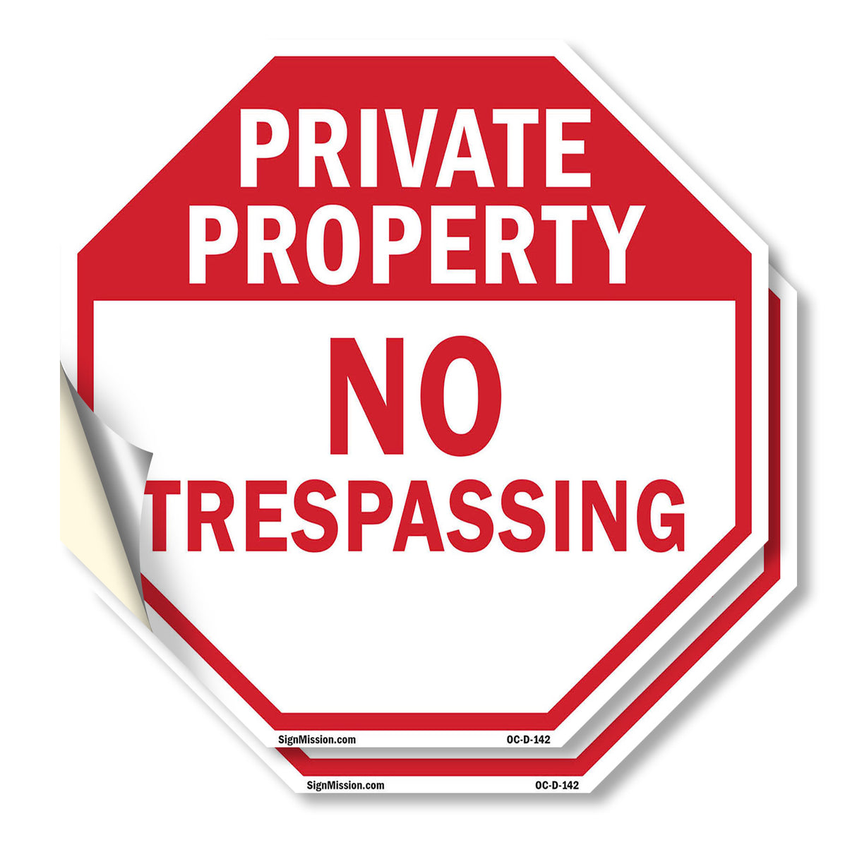 Private Property No Trespassing