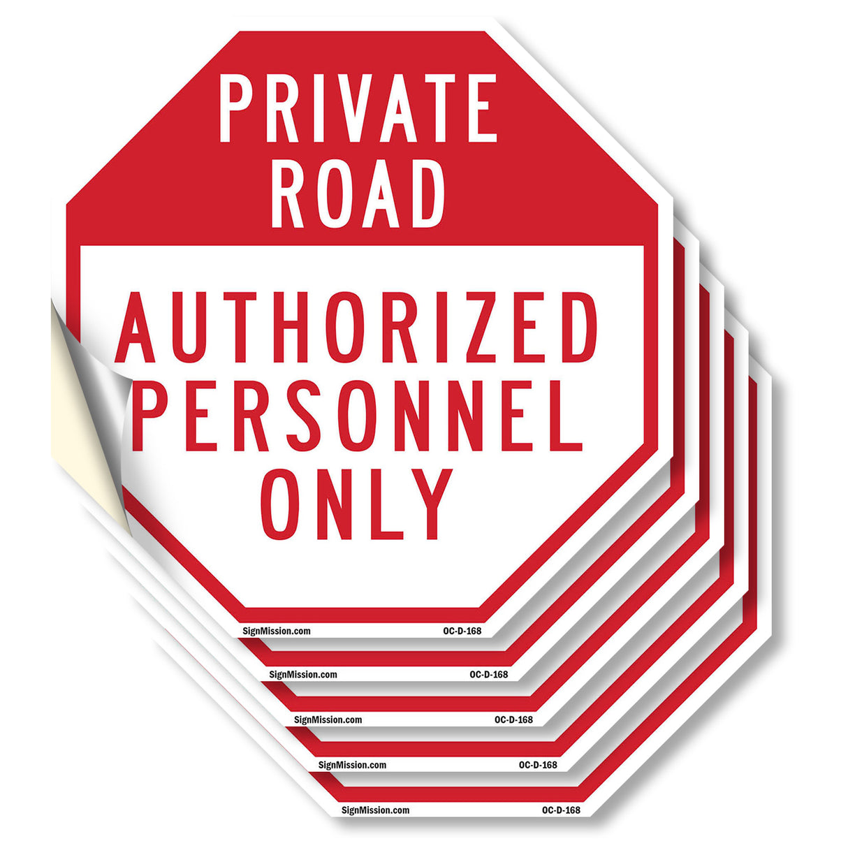 Private Road Authorized Personnel Only