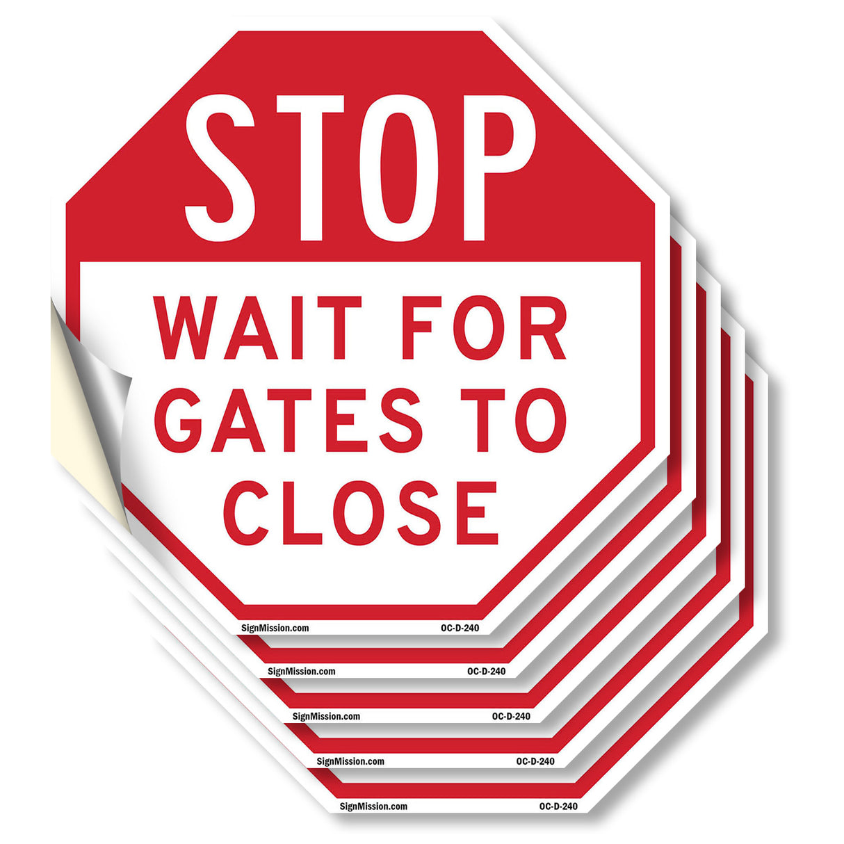 Stop Wait for Gates to Close
