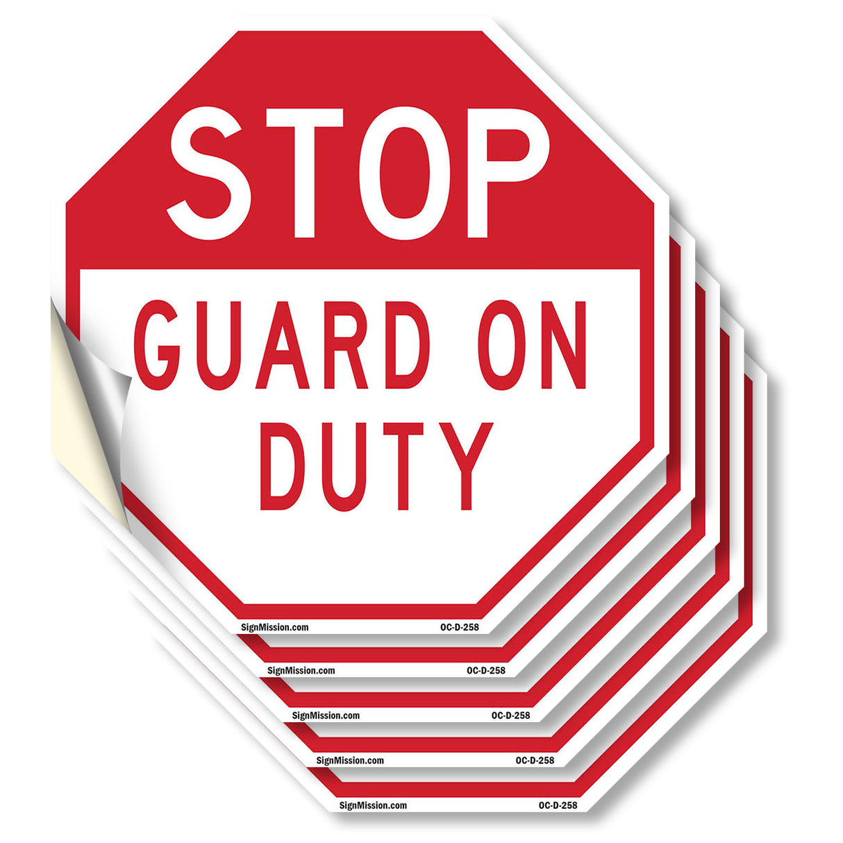 Stop Guard on Duty