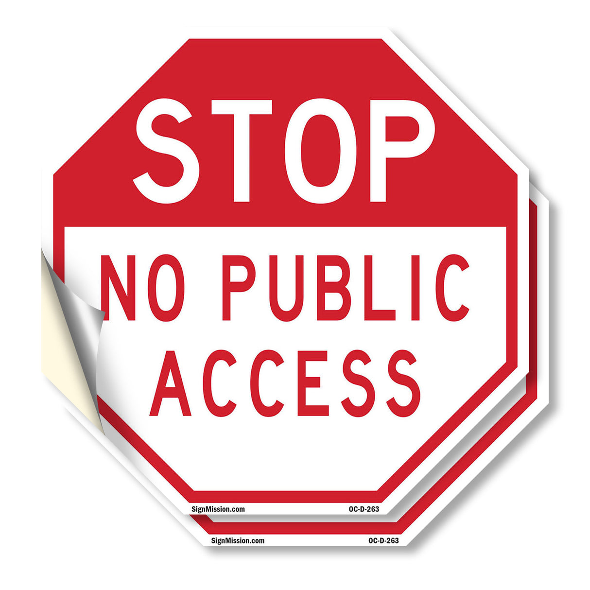 Stop No Public Access