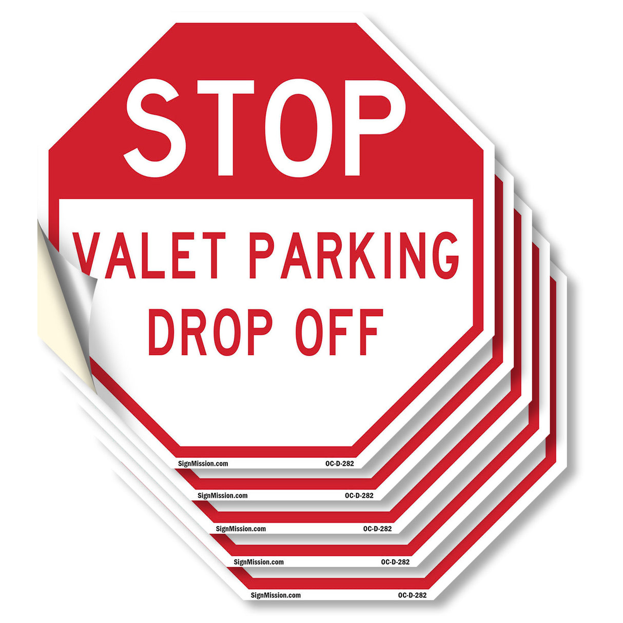 Stop Valet Parking Drop Off