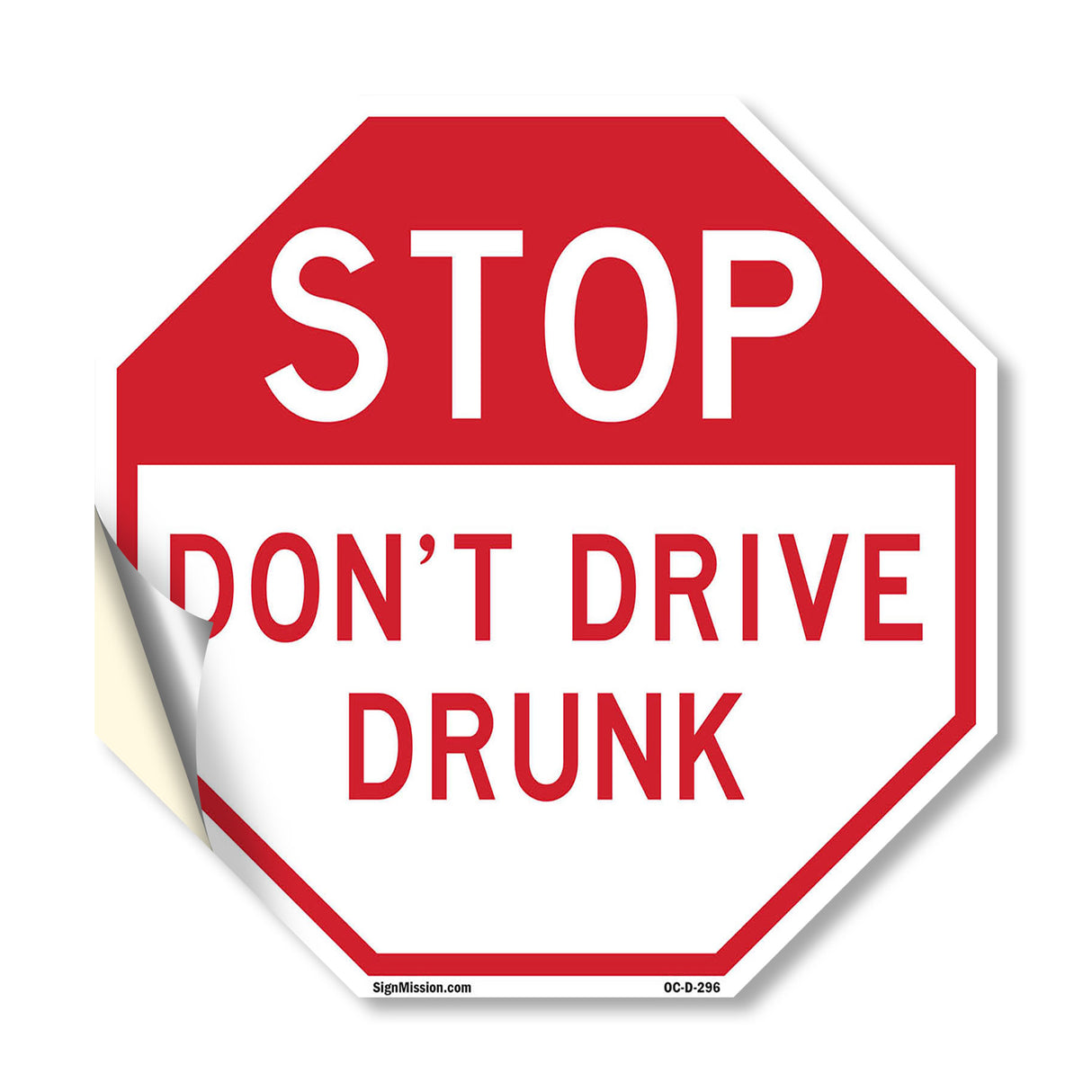 Stop Don't Drive Drunk
