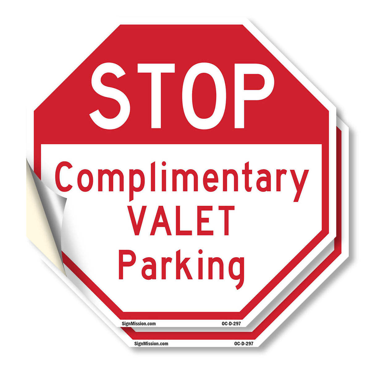 Stop Complimentary Valet Parking