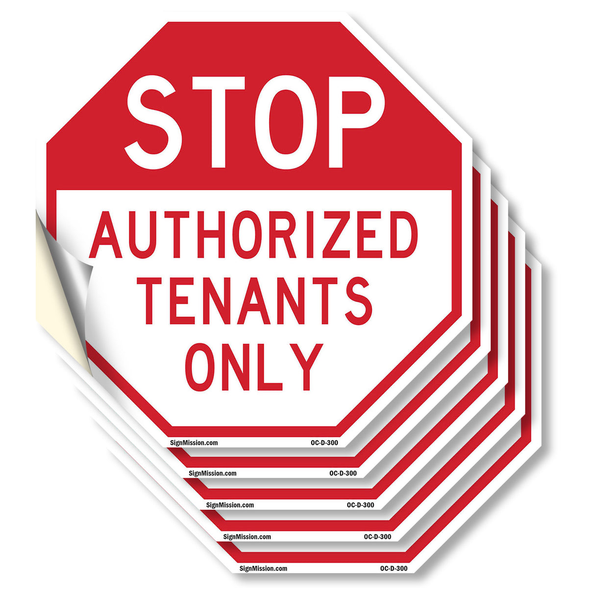Stop Authorized Tenants Only