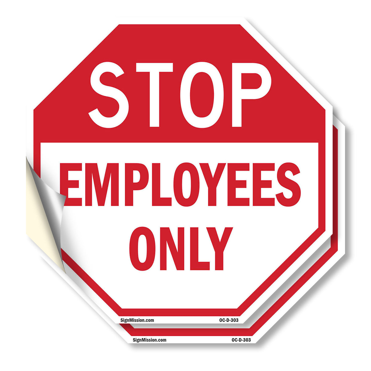 Stop Employees Only