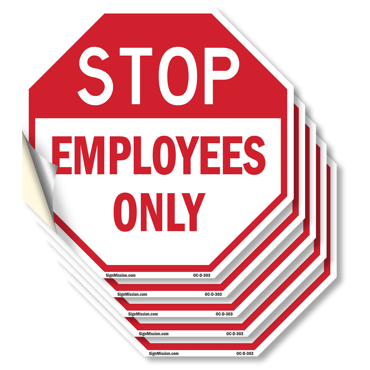 Stop Employees Only
