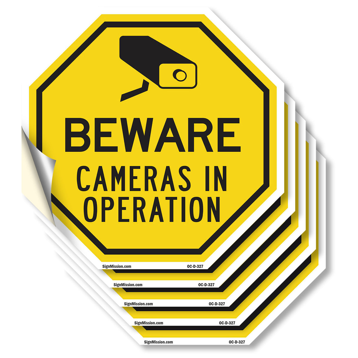 Beware Cameras in Operation