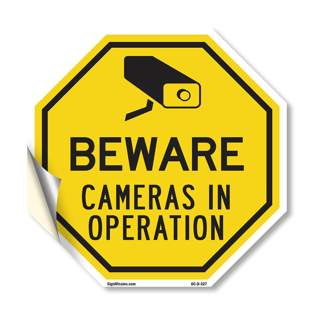 Beware Cameras in Operation