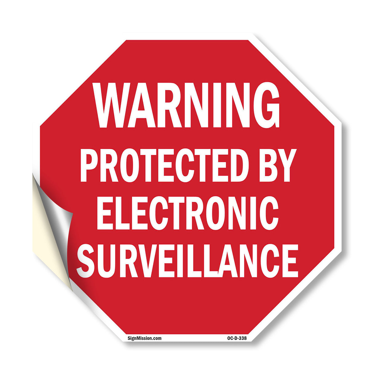 Warning Protected by Electronic Surveillance
