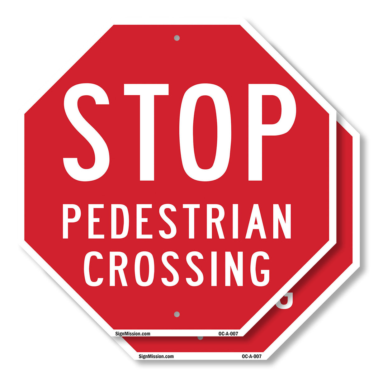 Stop Pedestrian Crossing