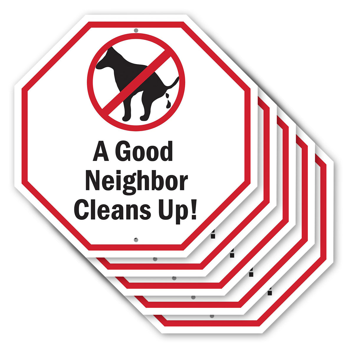 A Good Neighbor Cleans Up!