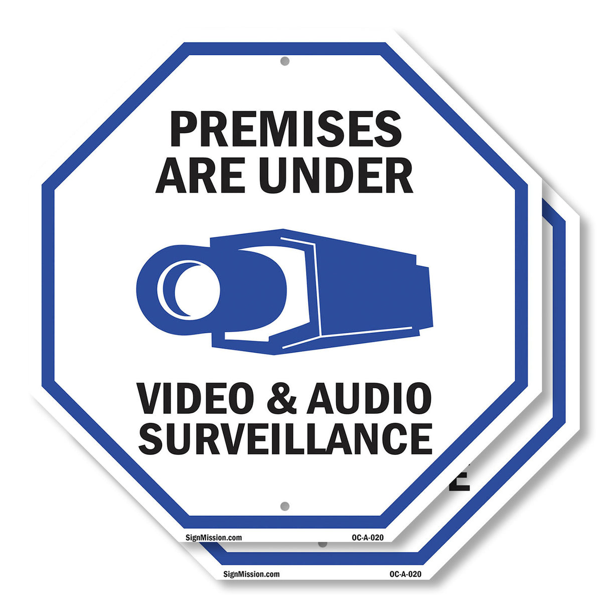 Premises Are Under Video & Audio Surveillance