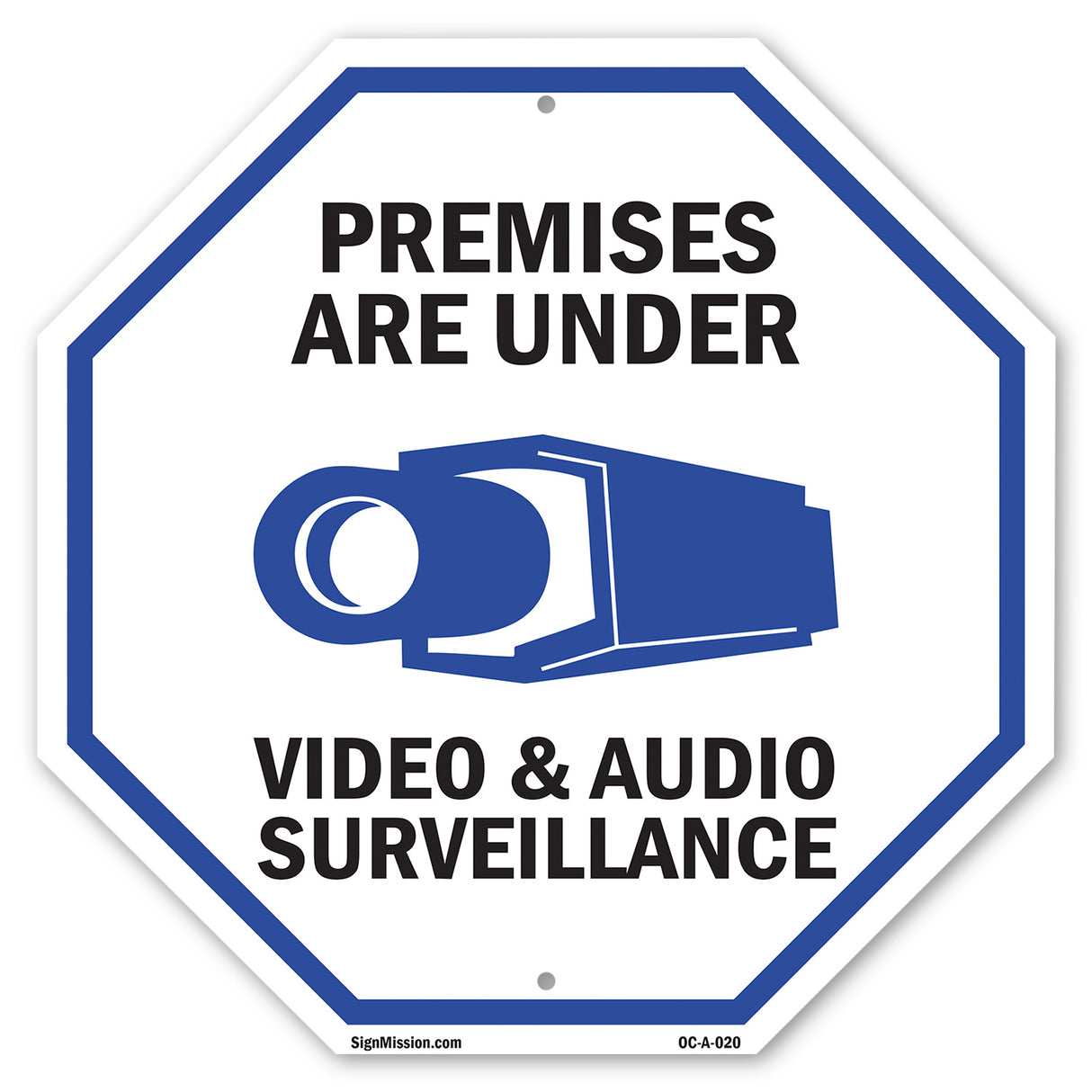 Premises Are Under Video & Audio Surveillance