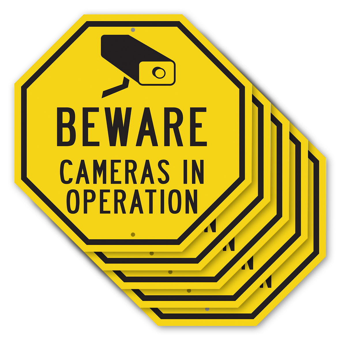 Beware Cameras in Operation