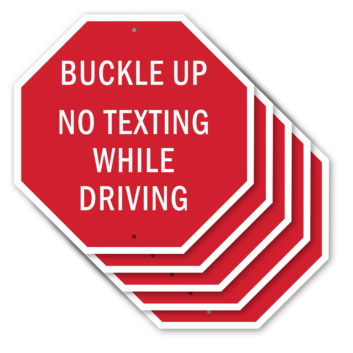 Buckle Up No Texting While Driving