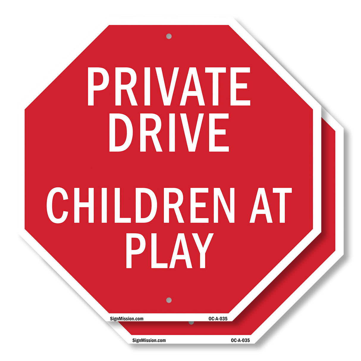 Private Drive Children at Play