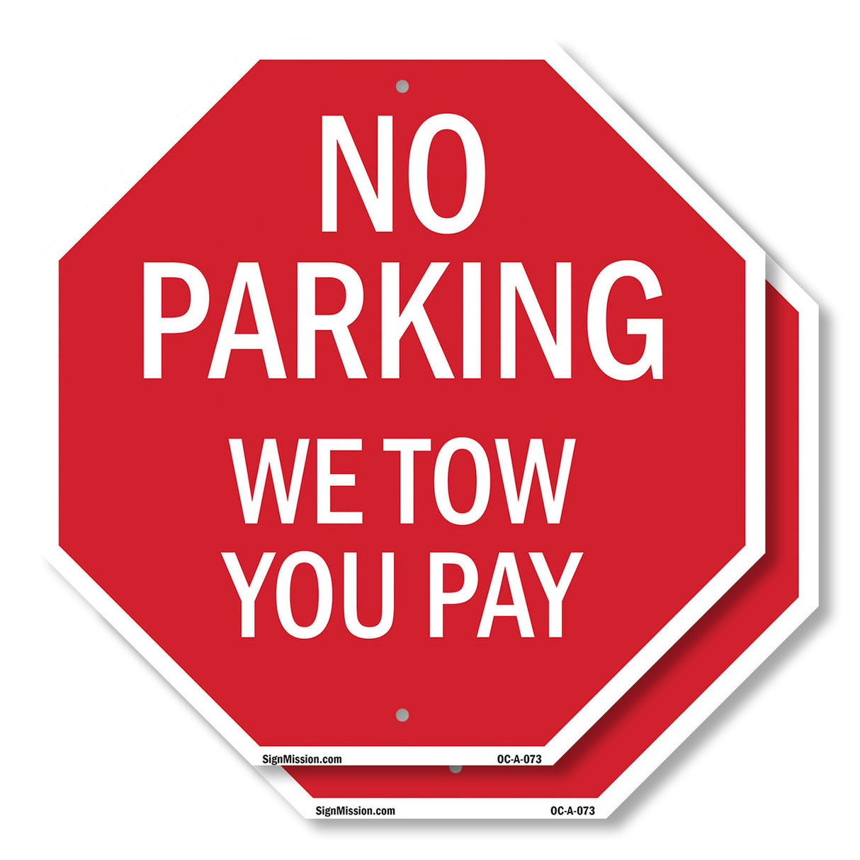 No Parking We Tow You Pay