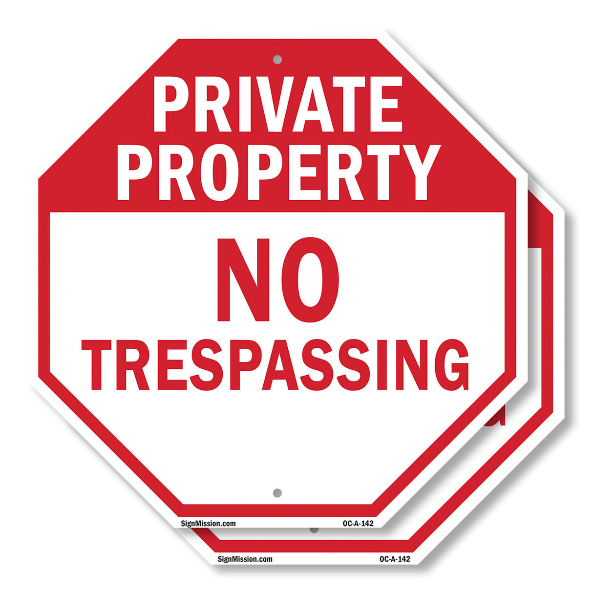 Private Property No Trespassing