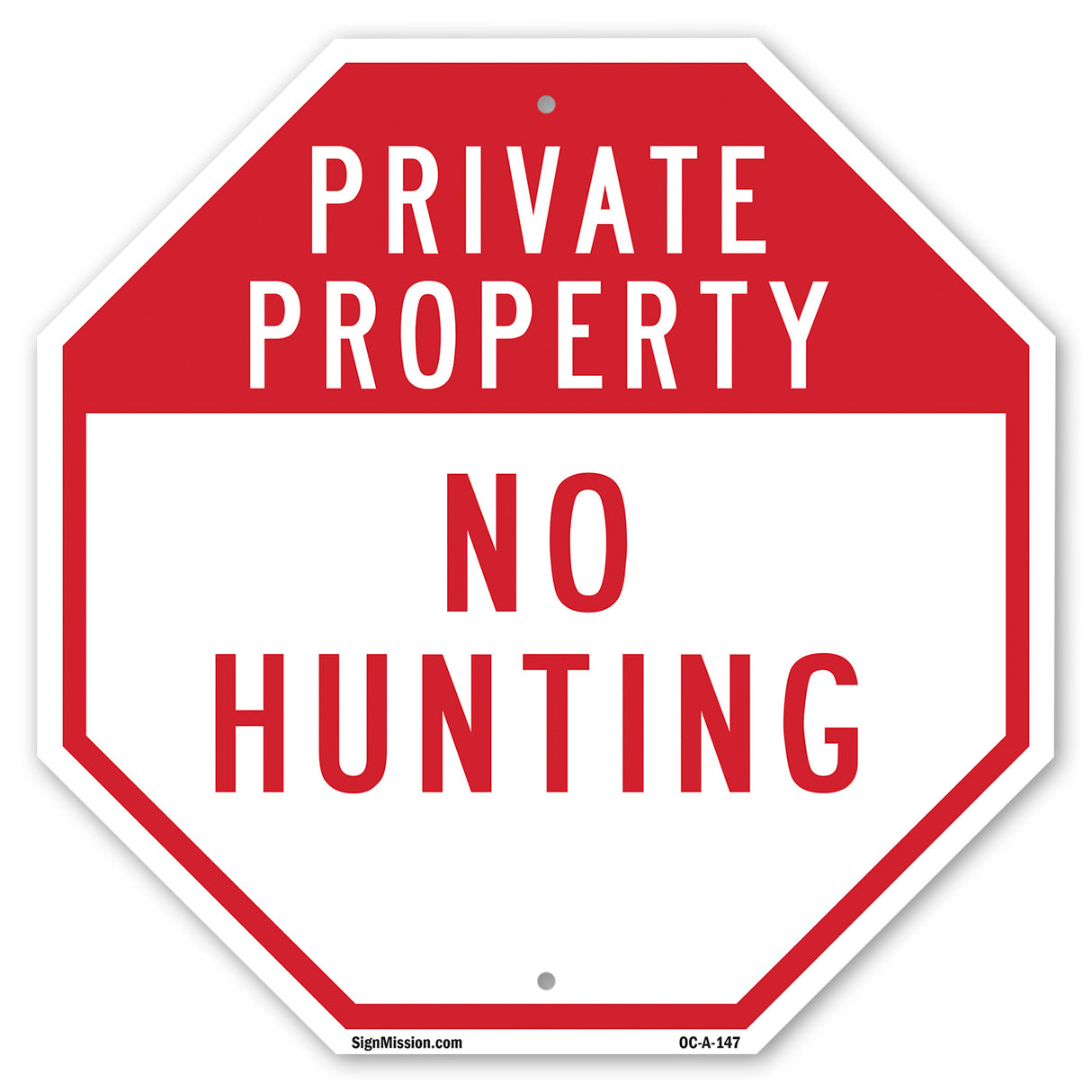 Private Property No Hunting