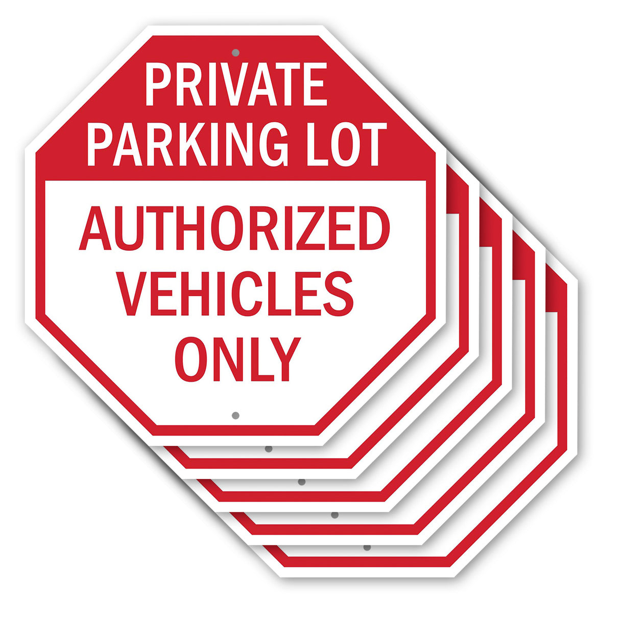 Private Parking Lot Authorized Vehicles Only