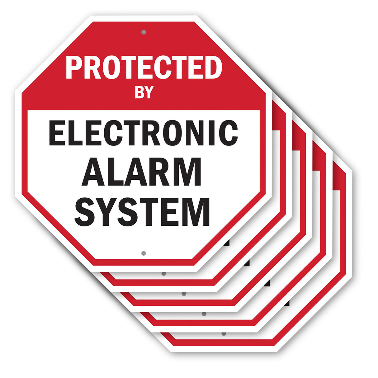 Protected By Electronic Alarm System