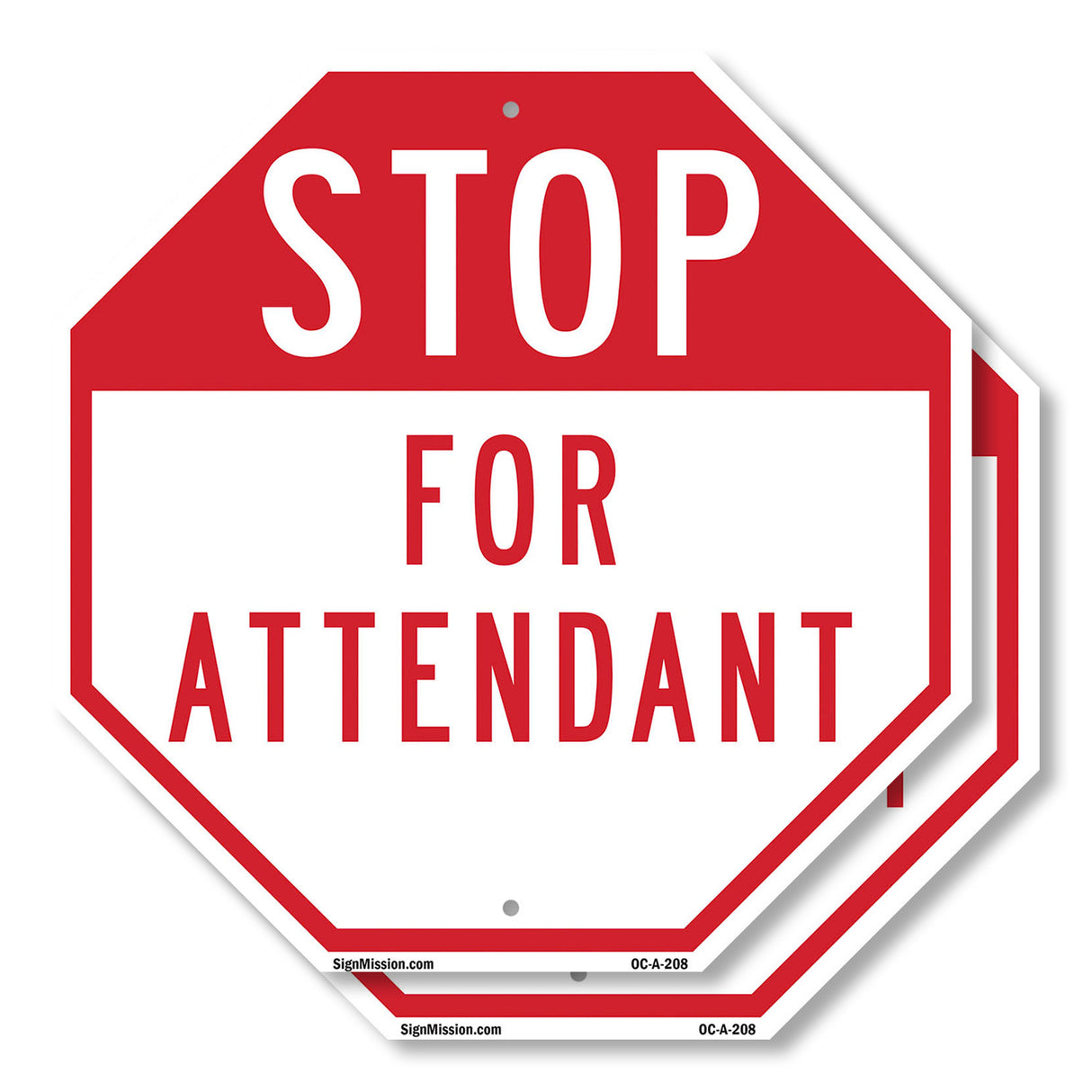 Stop For Attendant
