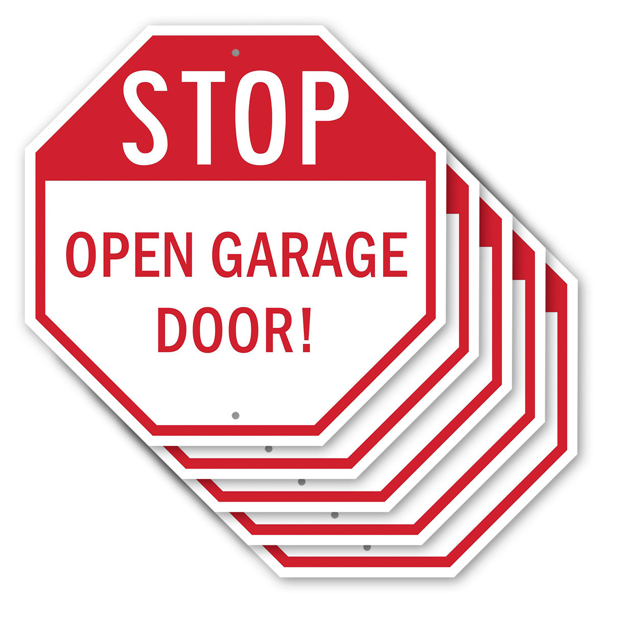 Stop Open Garage Door!