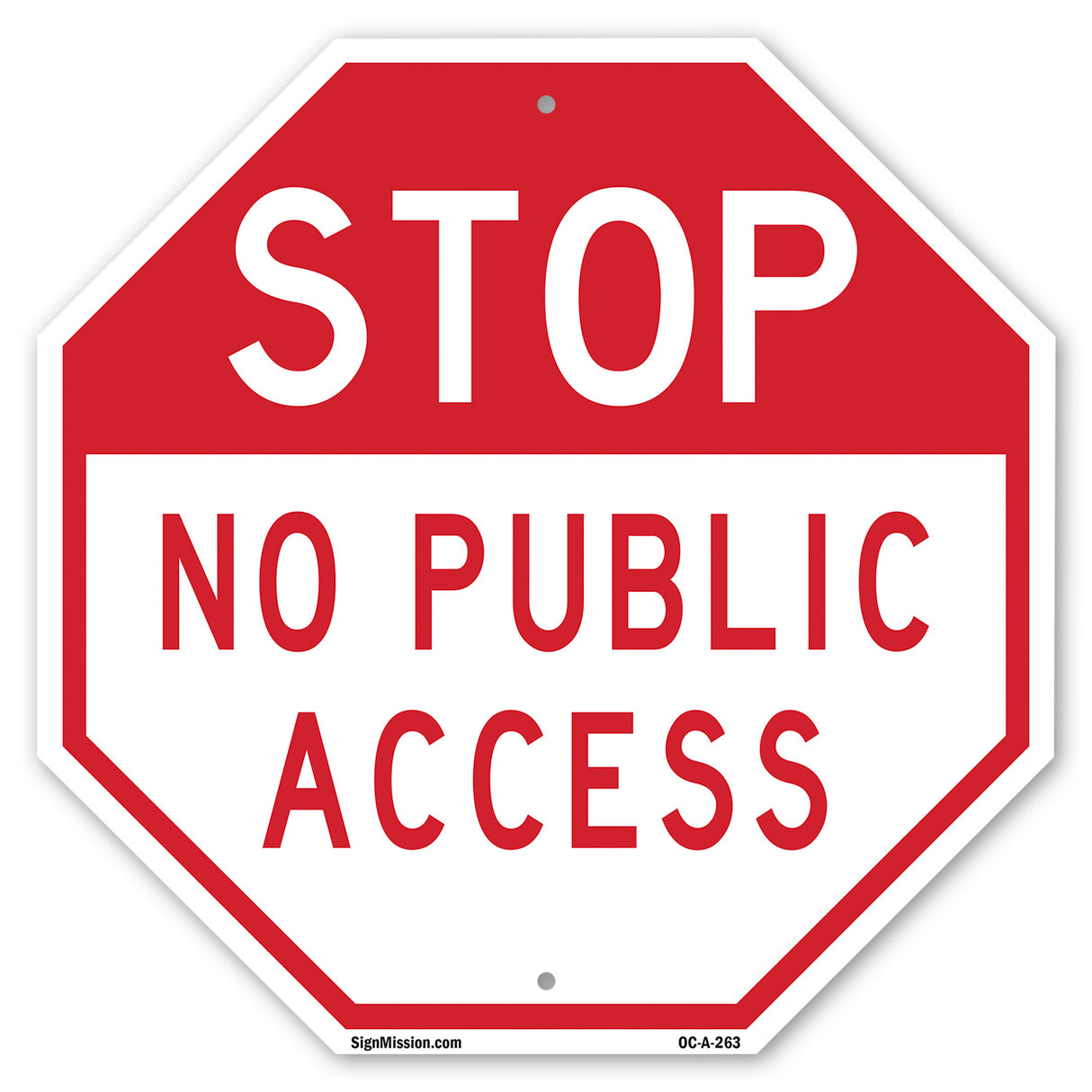 Stop No Public Access