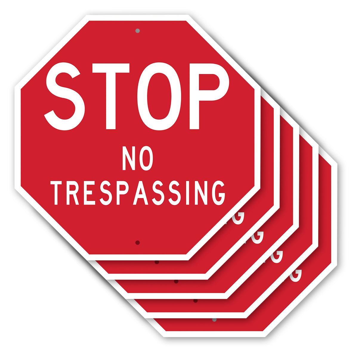 Stop No Trespassing