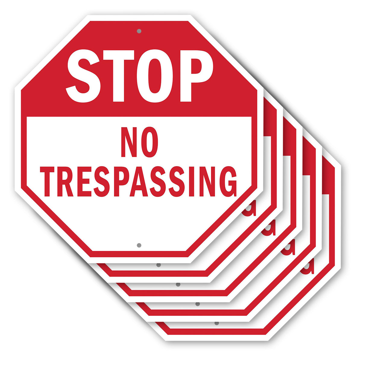 Stop No Trespassing