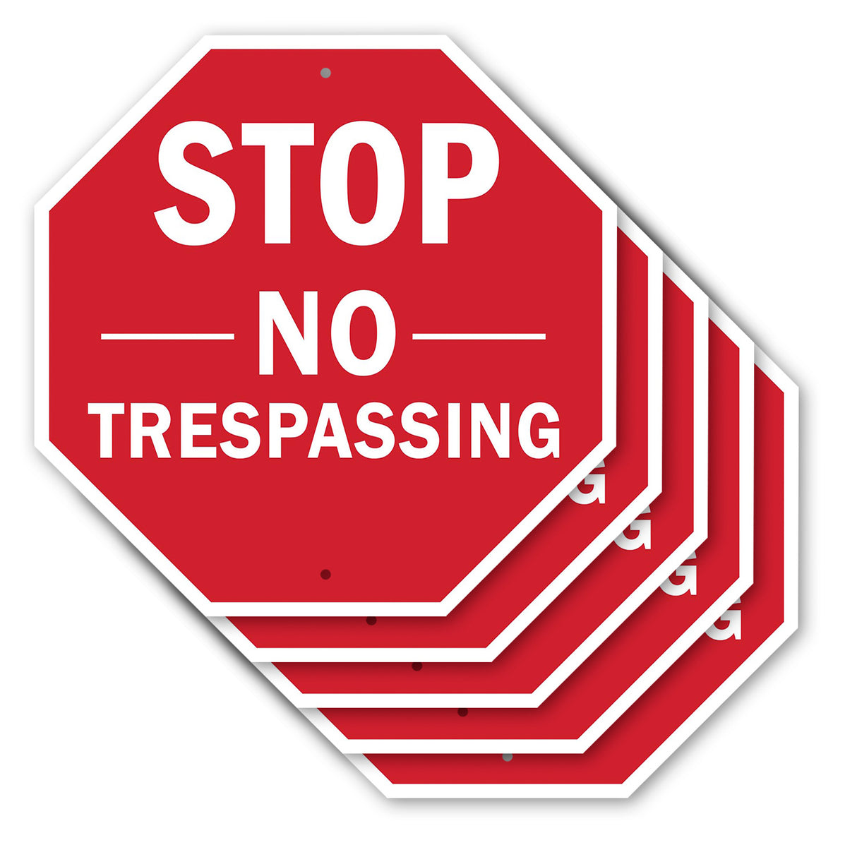 Stop No Trespassing