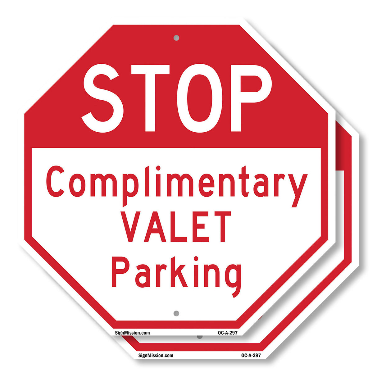 Stop Complimentary Valet Parking