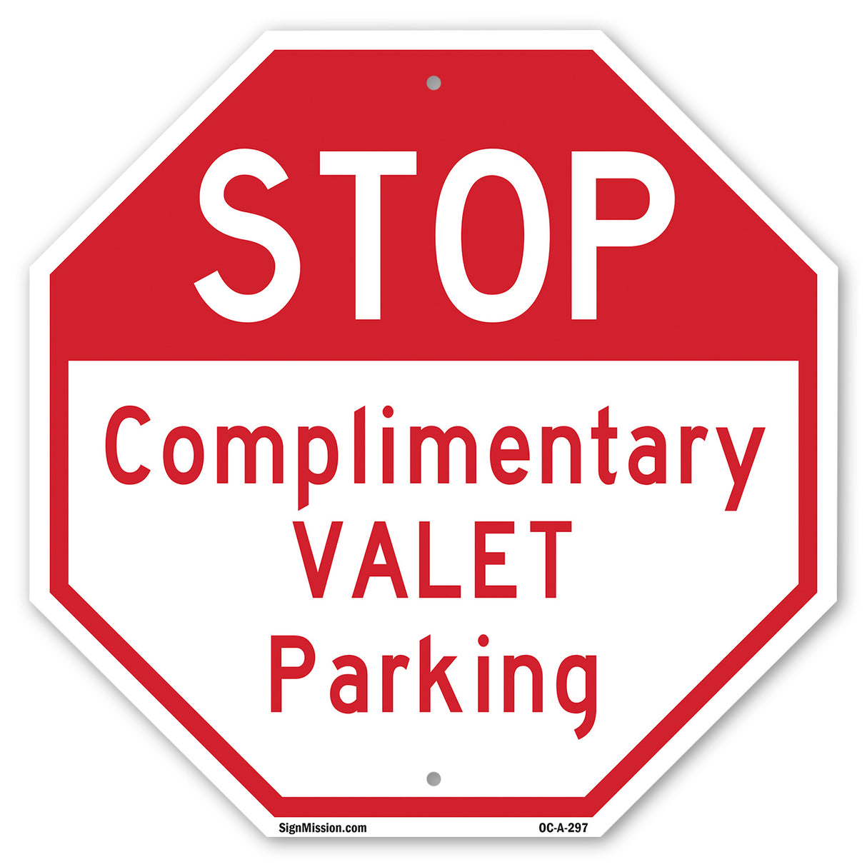 Stop Complimentary Valet Parking