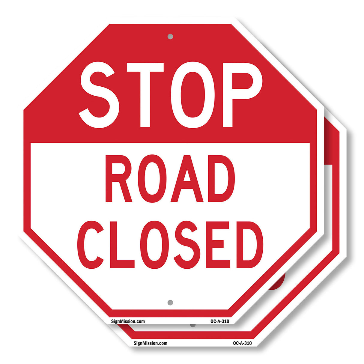 Stop Road Closed