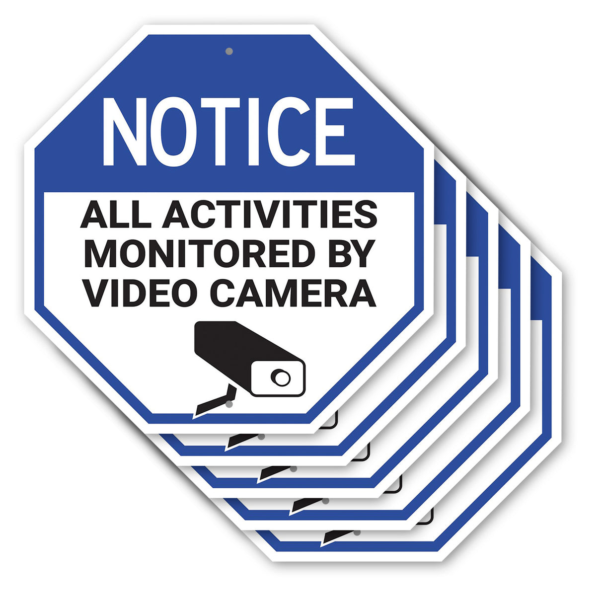 Notice All Activities Monitored by Video Camera