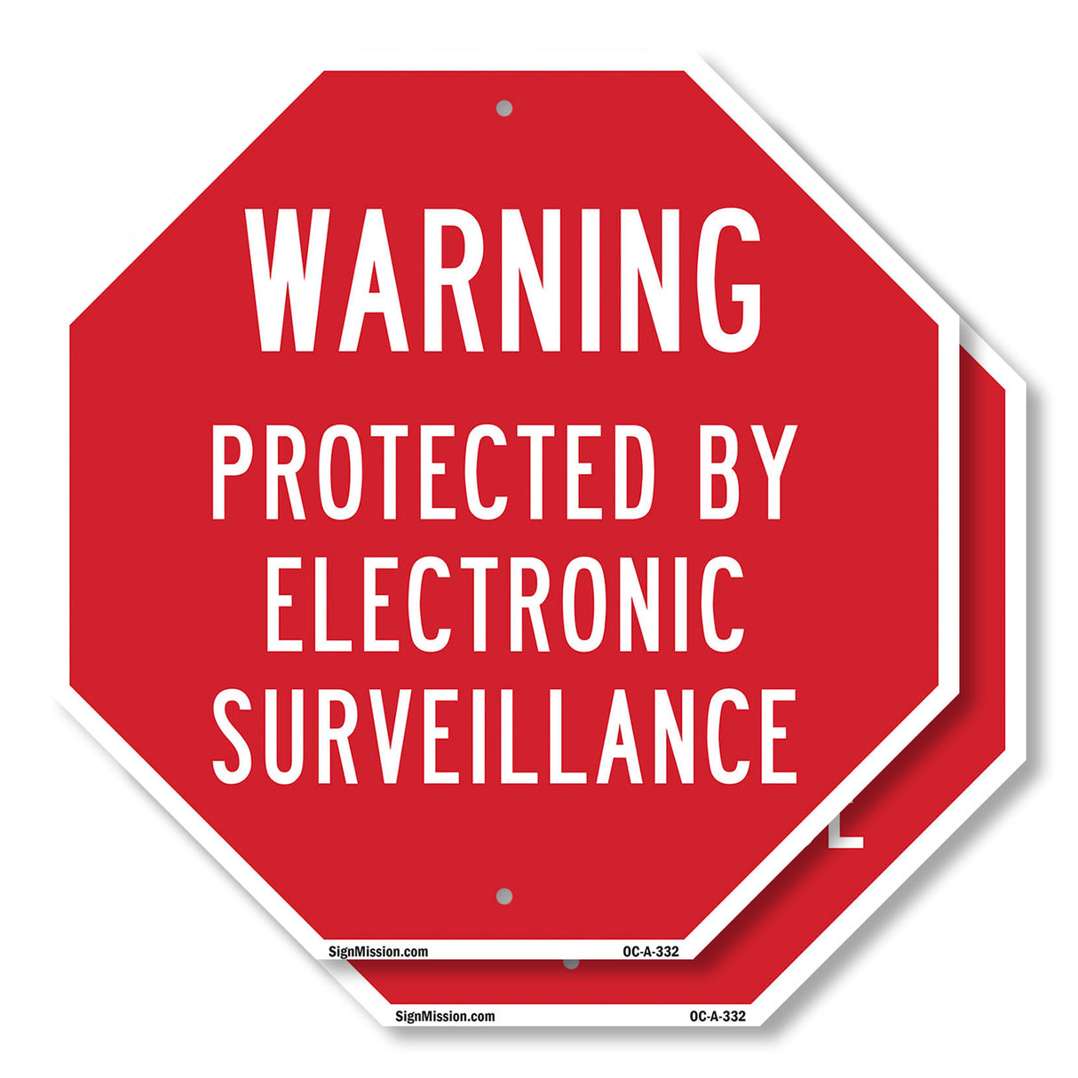 Warning Protected by Electronic Surveillance