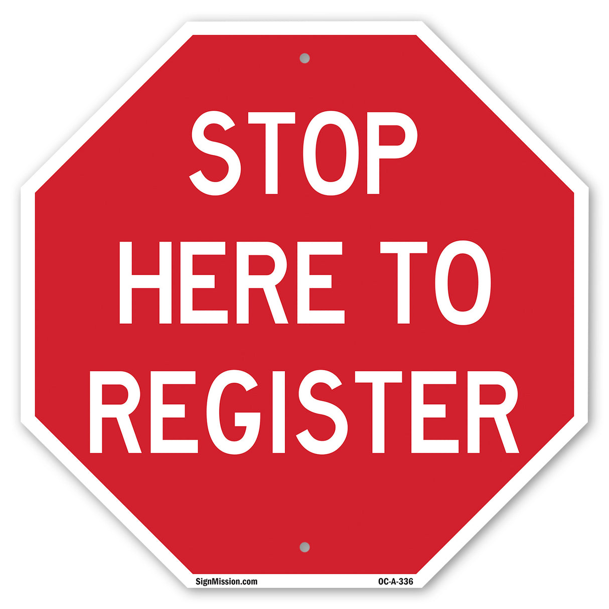 Stop Here to Register