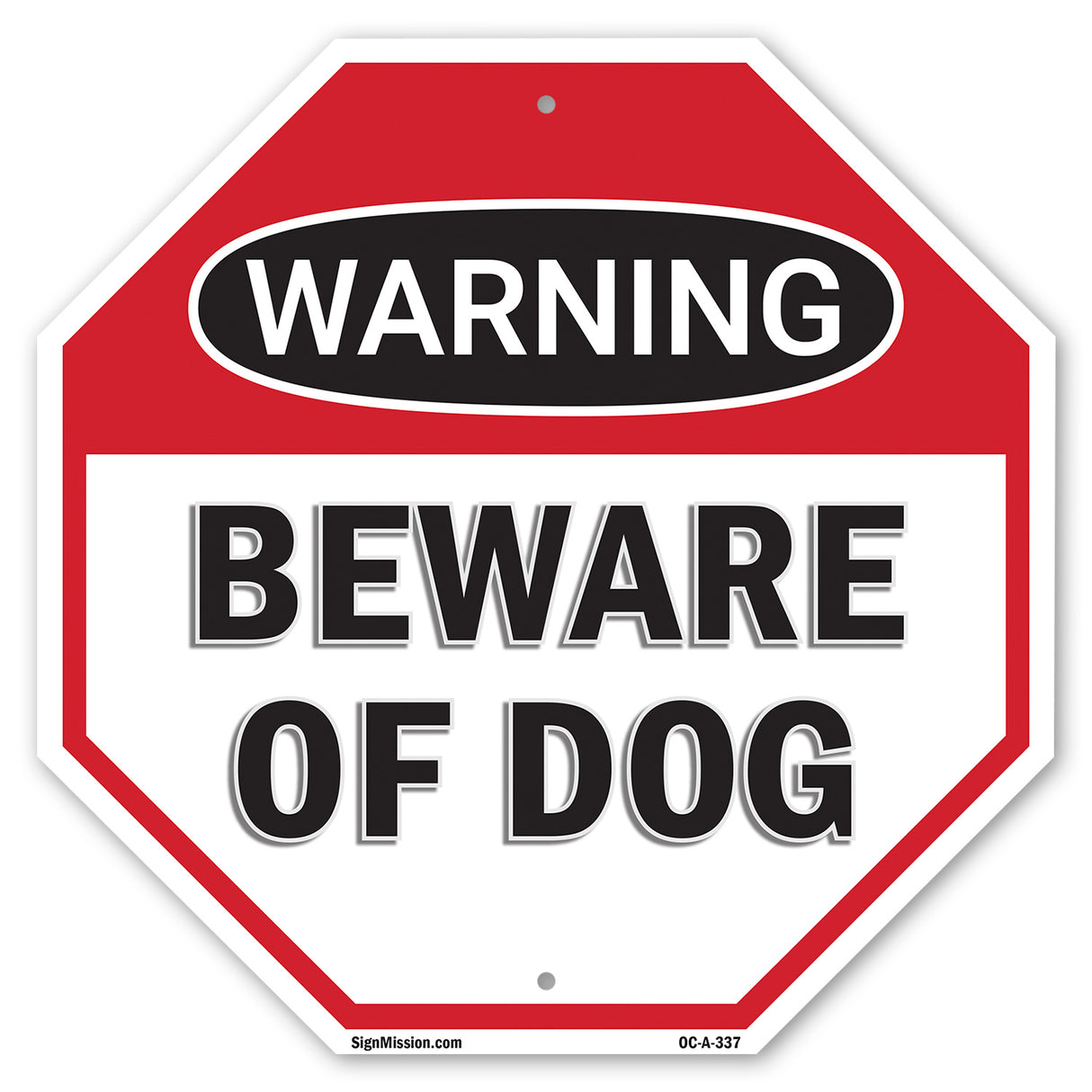 Warning Beware of Dog