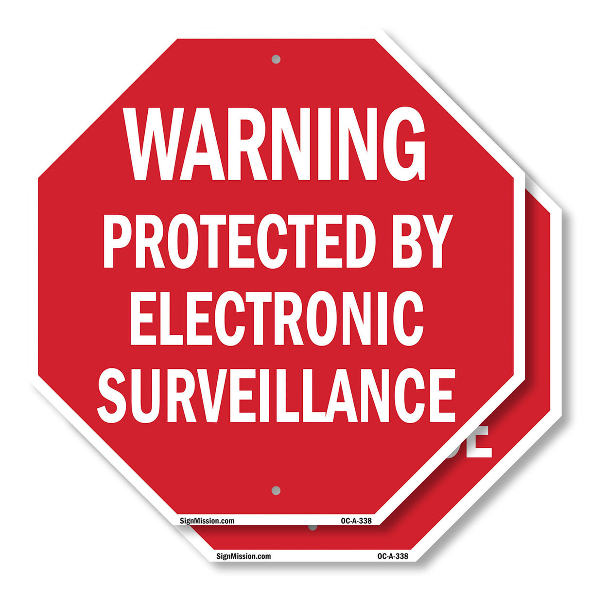 Warning Protected by Electronic Surveillance