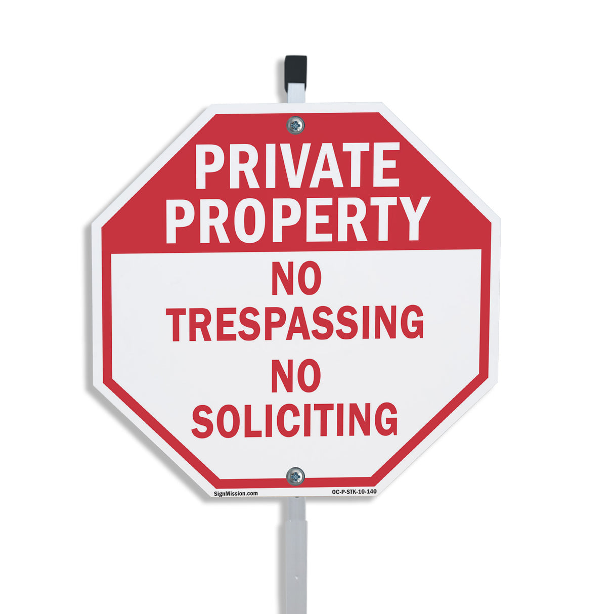 Private Property No Trespassing No Soliciting