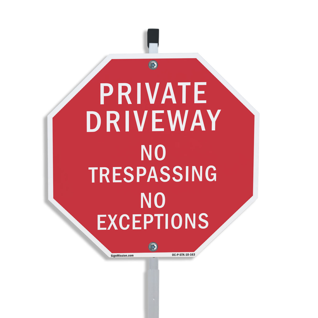 Private Driveway No Trespassing No Exceptions