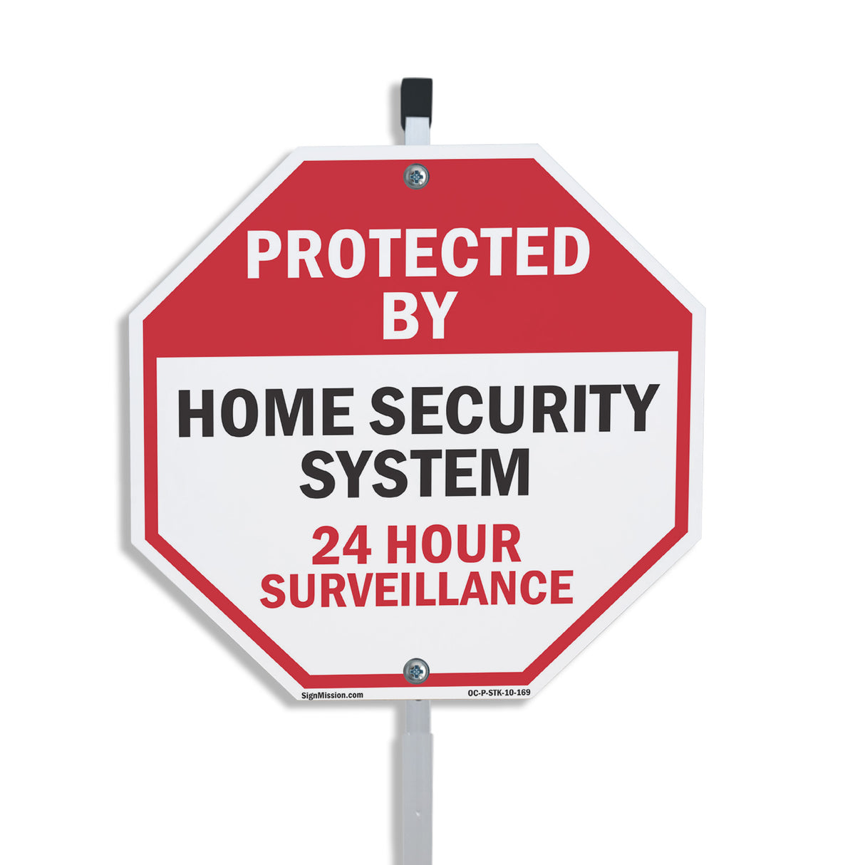 Protected By Home Security System 24 Hour Surveillance
