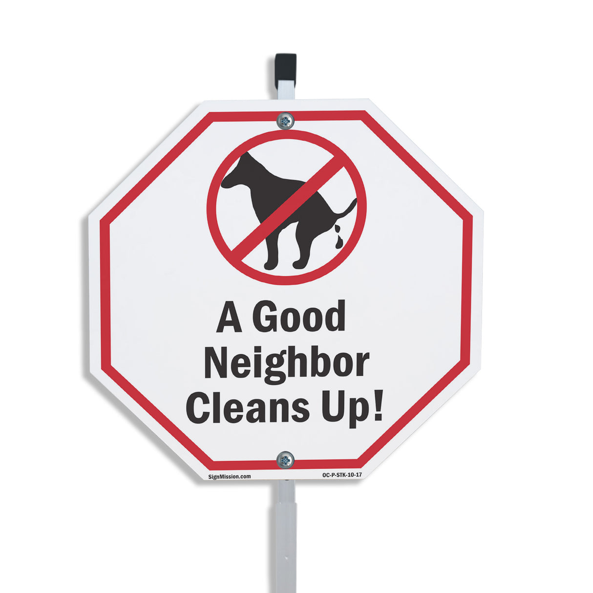 A Good Neighbor Cleans Up!