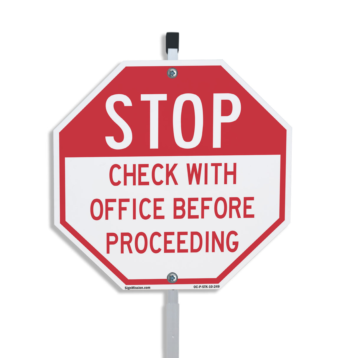 Stop Check with Office Before Proceeding