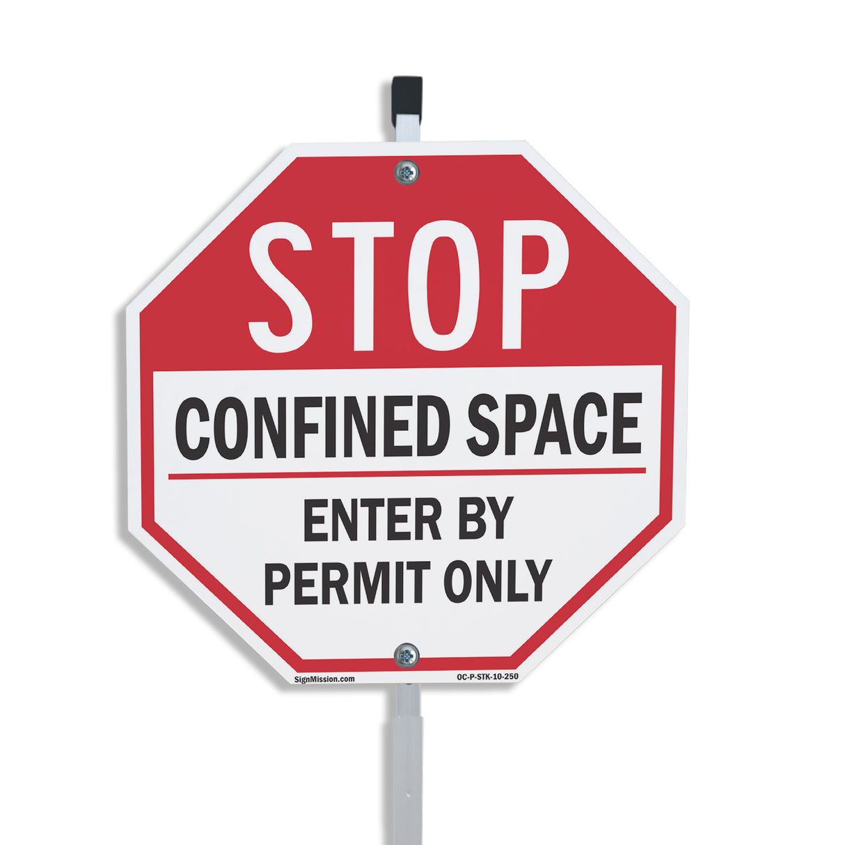 Stop Confined Space Enter by Permit Only