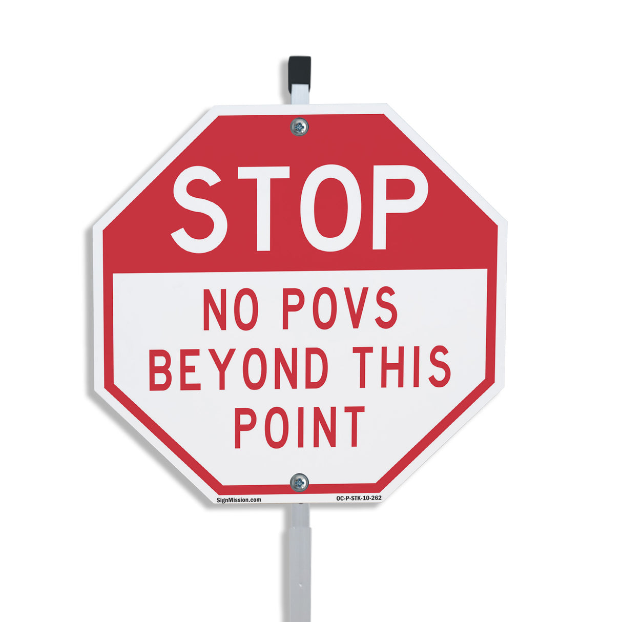 Stop No POVS Beyond This Point
