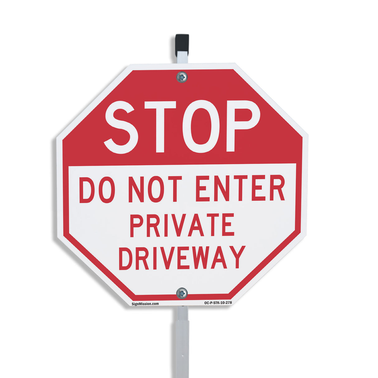 Stop Do Not Enter Private Driveway