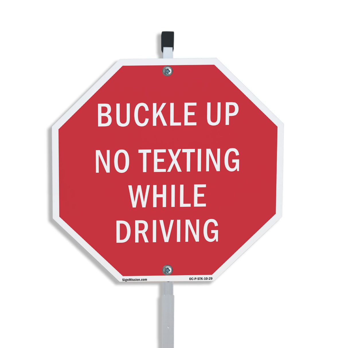 Buckle Up No Texting While Driving